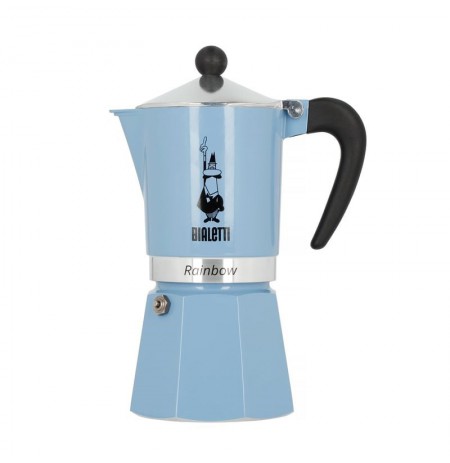 Coffee maker Bialetti Primavera Rainbow 3tz 150 ml Blue