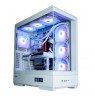 Zalman P50 DS  White, ARGB Fan x4