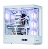 Zalman P50 DS  White, ARGB Fan x4