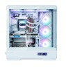 Zalman P50 DS  White, ARGB Fan x4