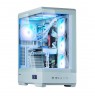 Zalman P50 DS  White, ARGB Fan x4