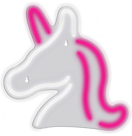 Manta SNL101WH Style Neon Lights Unicorn white-pink