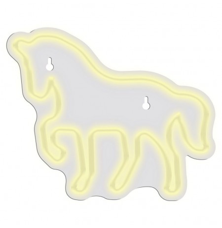 Manta SNL103WH Style Neon Lights Horse white