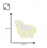 Manta SNL103WH Style Neon Lights Horse white