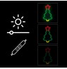 Manta SNL106MT Style Neon Lights Christmas Tree