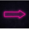 Manta SNL107PK Style Neon Lights Arrow pink