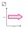 Manta SNL107PK Style Neon Lights Arrow pink