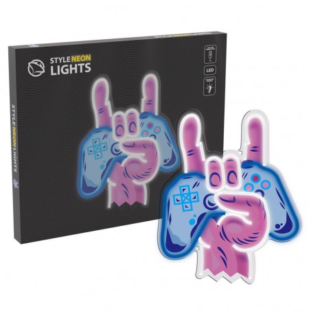 Manta SNL109MT Style Neon Lights Hand With Gamepad