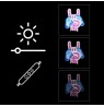 Manta SNL109MT Style Neon Lights Hand With Gamepad
