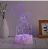 Manta SNL115RGB LED lamp Light decoration Heart RGB 3D