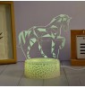 Manta SNL116RGB LED lamp Light decoration Horses RGB 3D