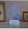 Manta SNL116RGB LED lamp Light decoration Horses RGB 3D