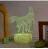 Manta SNL117RGB LED lamp Light decoration Dinosaurs RGB 3D