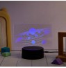 Manta SNL118RGB LED lamp Light decoration Kosmos RGB 3D