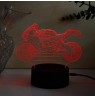 Manta SNL121RGB LED lamp Light decoration Vehicles 2 RGB 3D
