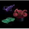 Manta SNL121RGB LED lamp Light decoration Vehicles 2 RGB 3D