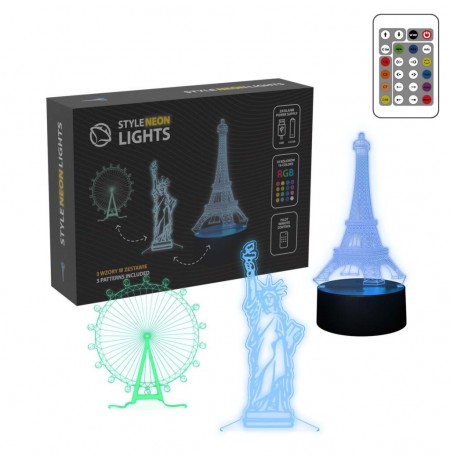 Manta SNL125RGB LED lamp Light decoration Buildings RGB 3D