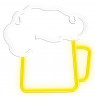 Manta SNL34YET Style Neon Lights Beer yellow/white