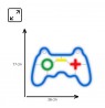 Manta SNL55MT Style Neon Lights Gamepad