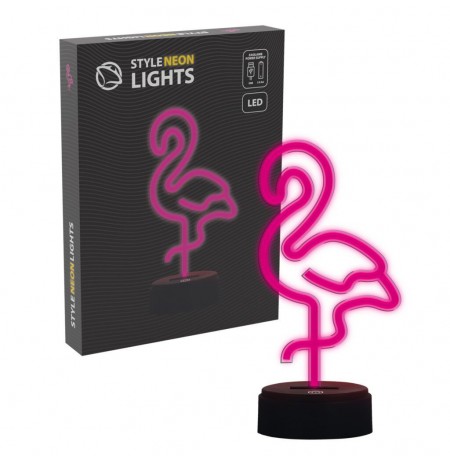 Manta SNL79PK LED lamp Light decoration Flamingo 2 pink
