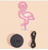 Manta SNL79PK LED lamp Light decoration Flamingo 2 pink