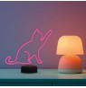 Manta SNL80PK LED lamp Light decoration Cat 2 pink