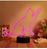 Manta SNL80PK LED lamp Light decoration Cat 2 pink