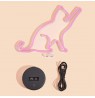 Manta SNL80PK LED lamp Light decoration Cat 2 pink