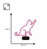 Manta SNL80PK LED lamp Light decoration Cat 2 pink