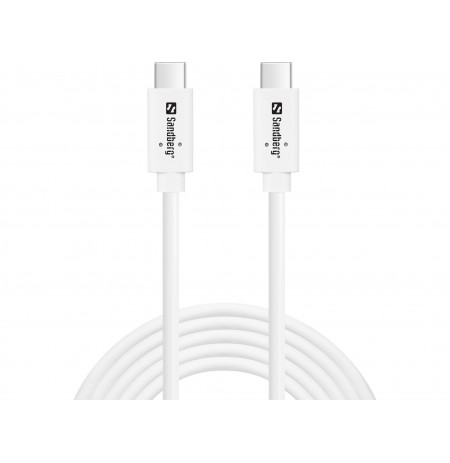 Sandberg 136-54 USB-C to USB-C USB 3.1 Gen2 PD 100W cable, 2M