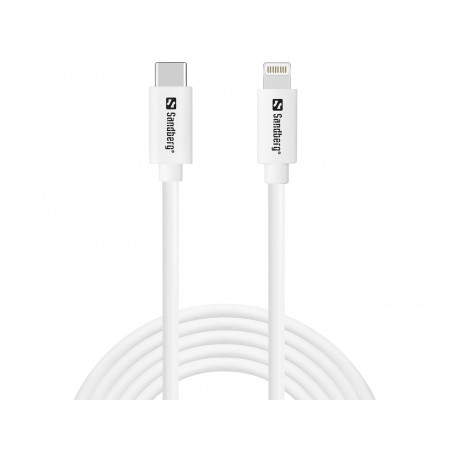 Sandberg 136-59 USB-C PD to Lightning MFI cable, 2M