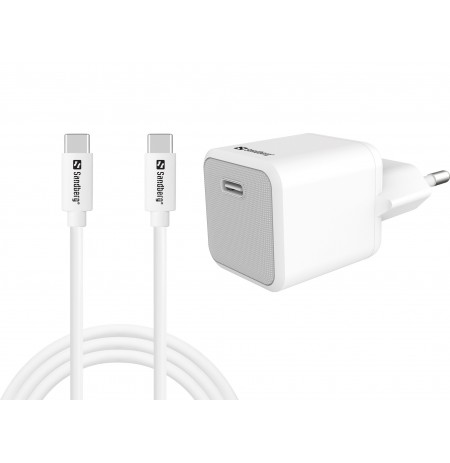 Sandberg 441-58 USB-C 20W Charger + cable 1M