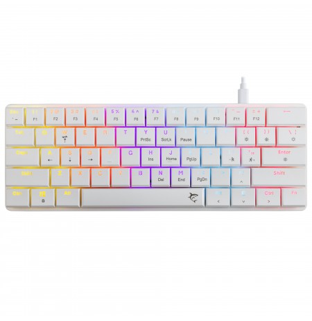 White Shark GK-006211 Nagamaki White-Mechanical-Red.SW