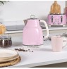 Salter EK5737PNKVDE Retro Rapid Boil Kettle Pink