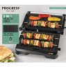 Progress EK5854PVDE 2-in-1 Health Grill