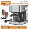 Petra PT6137VDE Manual Espresso Machine