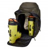 Thule 5157 Roundtrip Rolling Ski and Snowboard Boot Backpack 60L Deep Khaki