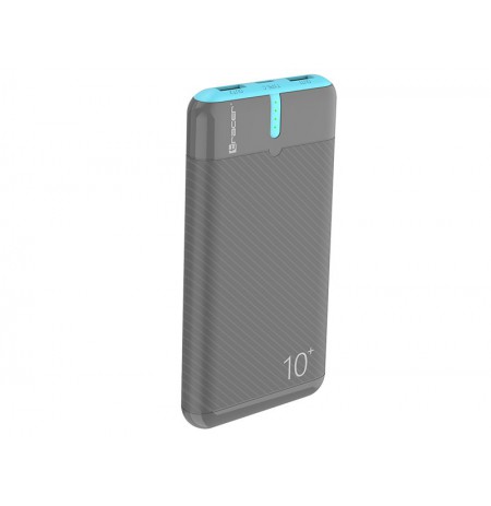 Tracer 47514 EnerGo 10000mAh Power Bank gray/blue
