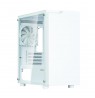 Zalman T4 Plus White  Mini Tower Case, 120mm ARGB Fan x1