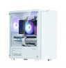 Zalman T4 Plus White  Mini Tower Case, 120mm ARGB Fan x1