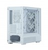 Zalman P10 NAMU White Micro-ATX Mini Tower, 120 mm Fan x3