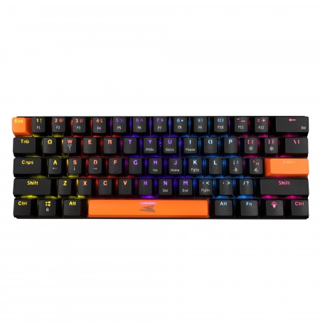 Baracuda BGK-03111 Dolphin Black US Mechanical Red Switches