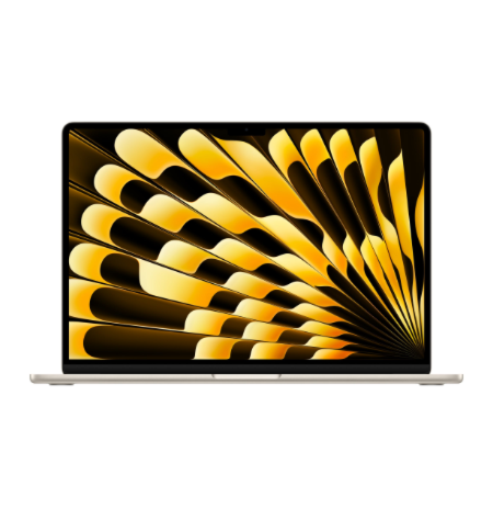 Apple MacBook | Air | Starlight | 15 " | IPS | 2880 x 1864 pixels | Apple M4 | 24 GB | Solid-state drive capacity 512 GB | Apple