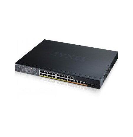 ZYXEL XMG1930-30HP, 24-PORT 2.5GBE SMART MANAGED LAYER 2 POE 700W 22XPOE+/8XPOE++ SWITCH WITH 4 10GBE AND 2 SFP+ UPLINK