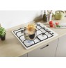 Candy Idea CHW6LWW White Built-in 60 cm Gas 4 zone(s)