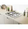 Candy Idea CHW6LWW White Built-in 60 cm Gas 4 zone(s)