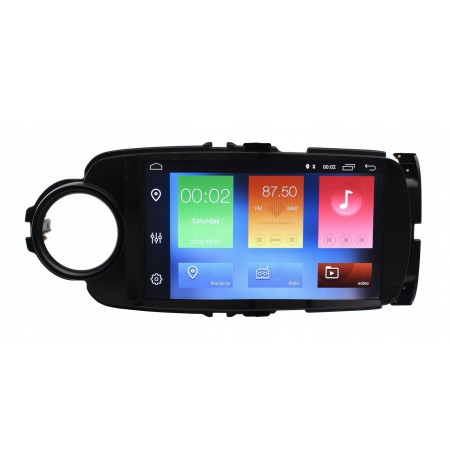 Radio navigation GPS for Toyota Yaris III 2011-2019 Android