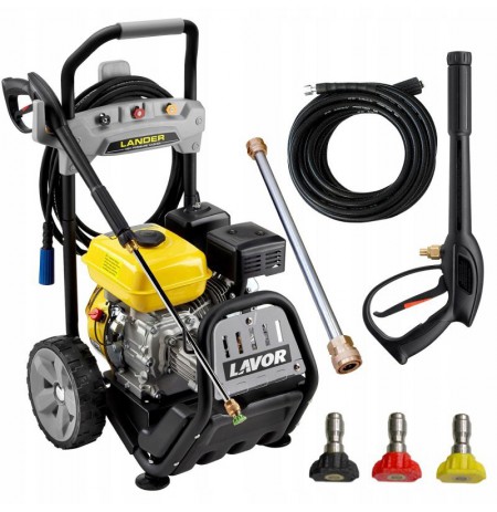 LAVOR LANDER 2800 gasoline pressure washer 200BAR 630L/h with brass pump
