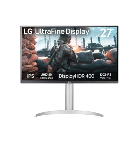 LG 27UP650K-W | 27 " | IPS | UHD | 16:9 | 60 Hz | 5 ms | 3840 x 2160 pixels | 400 cd/m² | HDMI ports quantity 2