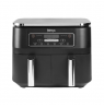 NINJA | AF300 | Air Fryer | Power 1 frying compartment: 1200 W 2 frying compartments: 2400 W W | Capacity 7.6 L | Black